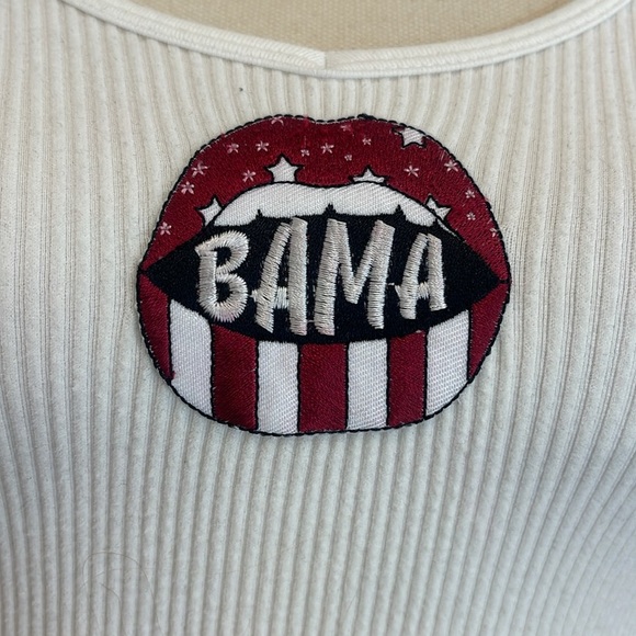 Sexy BAMA/ROLL TIDE Patch (2) SPANDEX TOP (one size) and tank top bundle - Picture 6 of 10